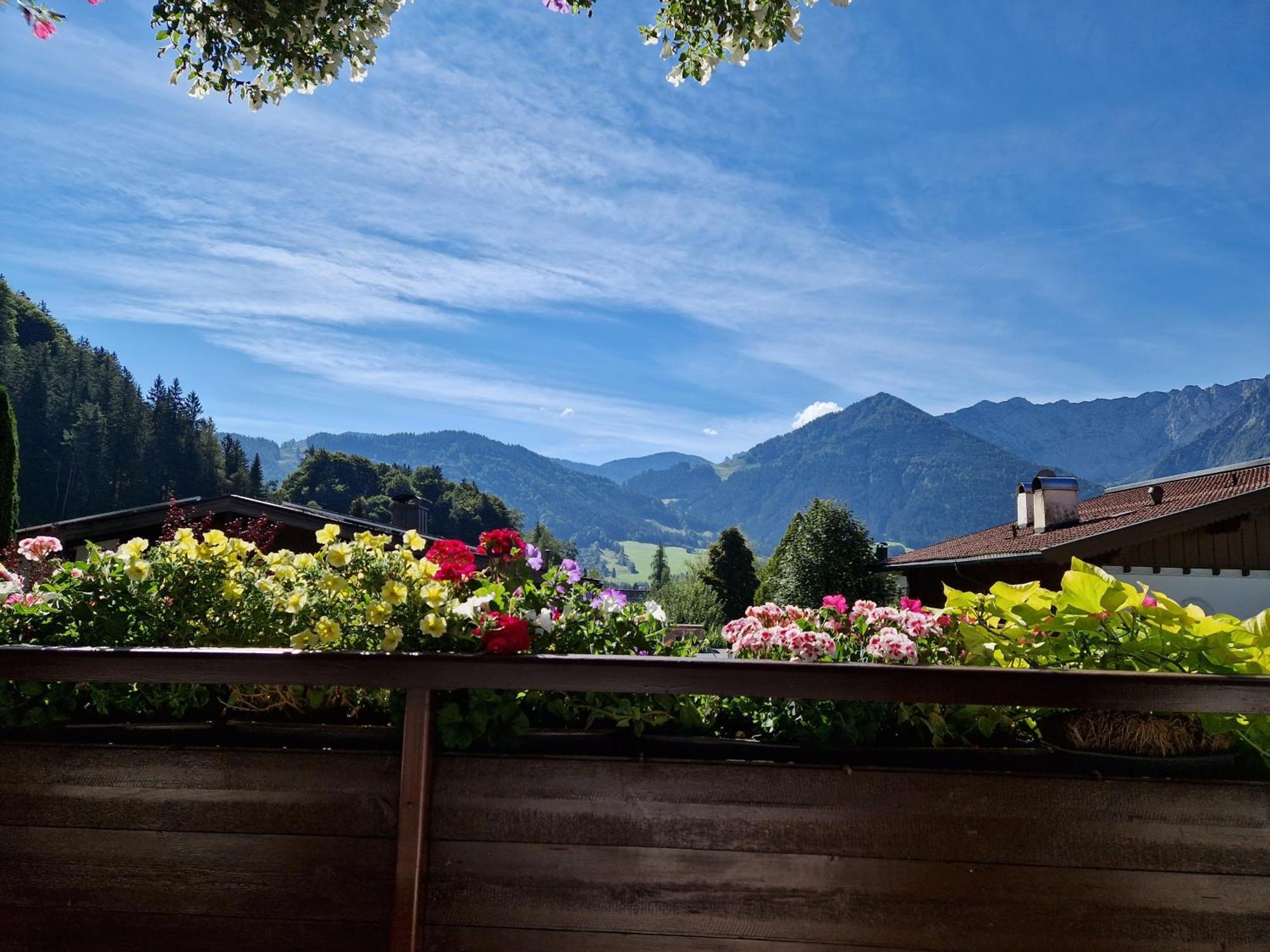 Ferienwohnung Haus Bergblick Walchsee Exterior foto